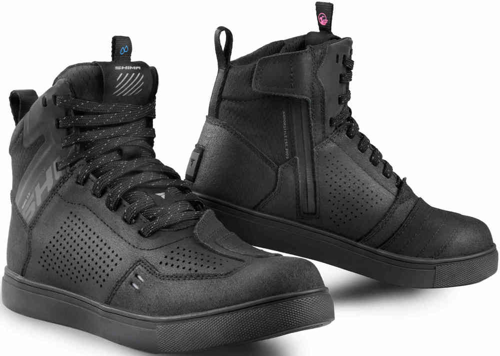 SHIMA Rebel 2.0 perforated waterproof Ladies Motorcycle Shoes