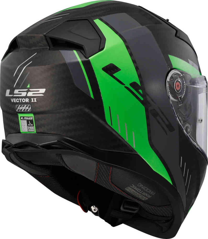 LS2 FF811 Vector II Carbon Grid Helmet