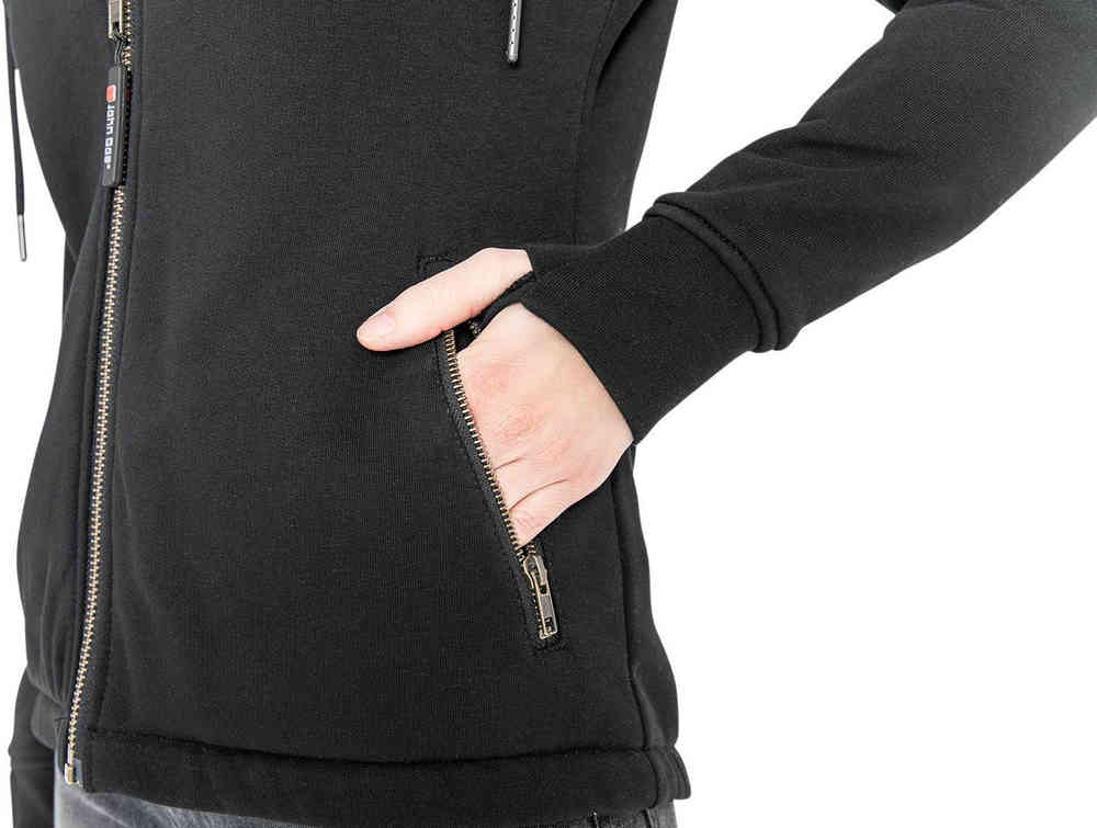 John Doe XTM 2.0 Ladies Motorcycle Zip Hoodie
