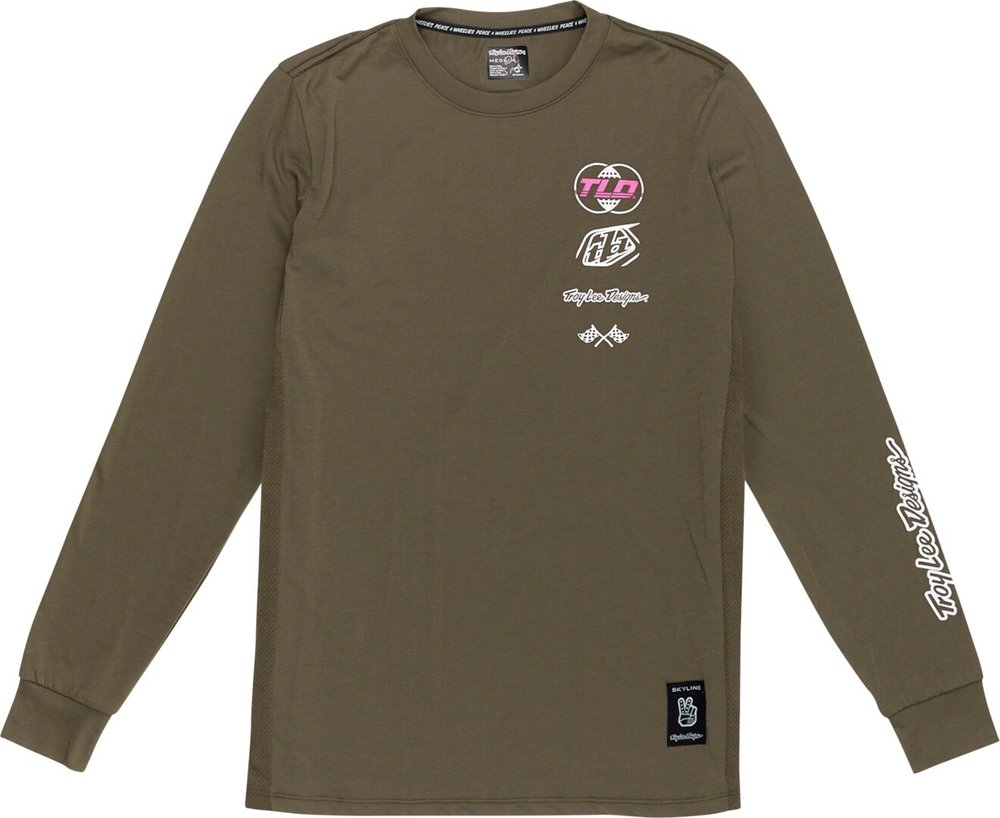 Troy Lee Designs Skyline Ride Worldwide Kids Long Sleeve