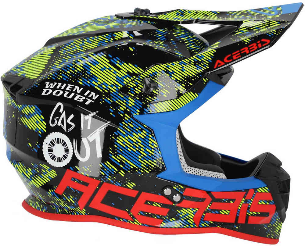 Acerbis Linear Graphic Motocross Helmet