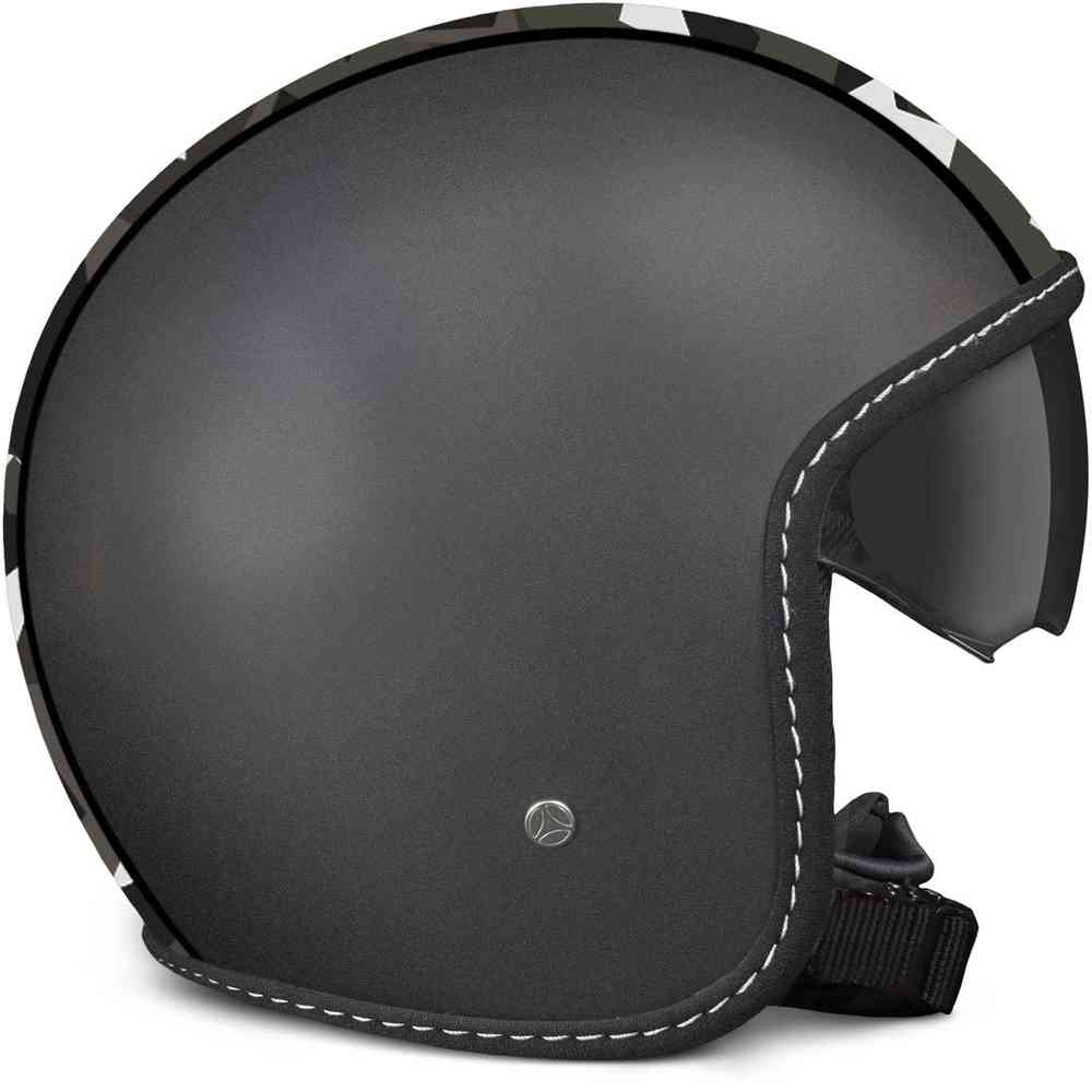 MOMODESIGN Blade Camouflage Jet Helmet Titan Matt