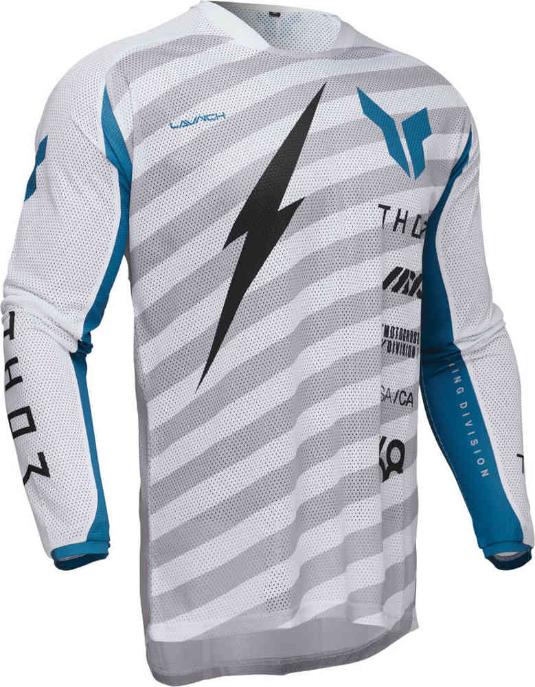 Thor Launchmode Vented Raid Motocross Jersey