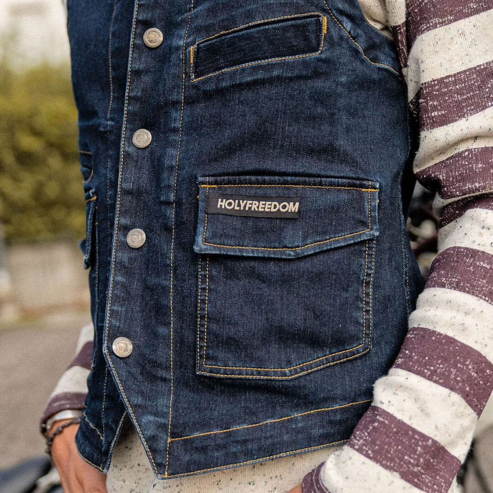 HolyFreedom Gilet Denim Vest