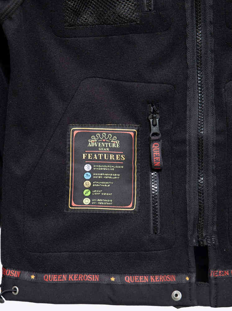 Queen Kerosin Wild Ones Roses Adventure Ladies Shirt