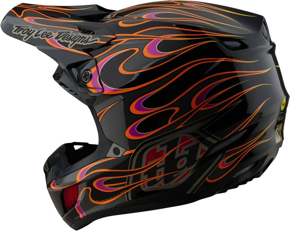 Troy Lee Designs SE5 Composite MIPS Torched Motoross Helmet