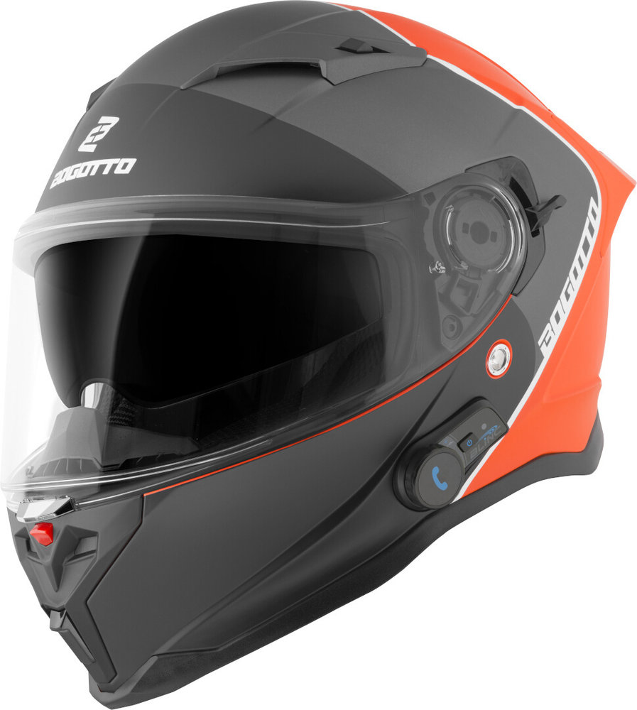 Bogotto H153 BT SPN Bluetooth Helmet