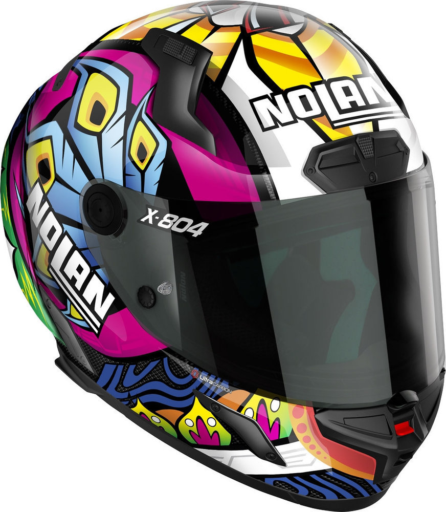 Nolan X-804 RS Ultra Carbon Chaz Davies Replica Helmet