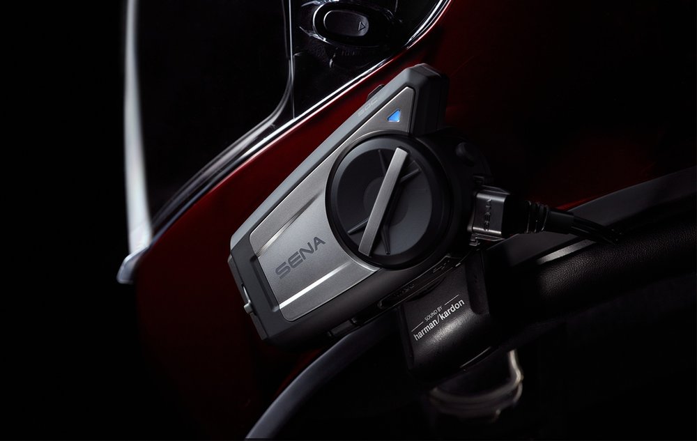 Sena 50C Sound by Harman Kardon Bluetooth Communication System And Camera Single Pack