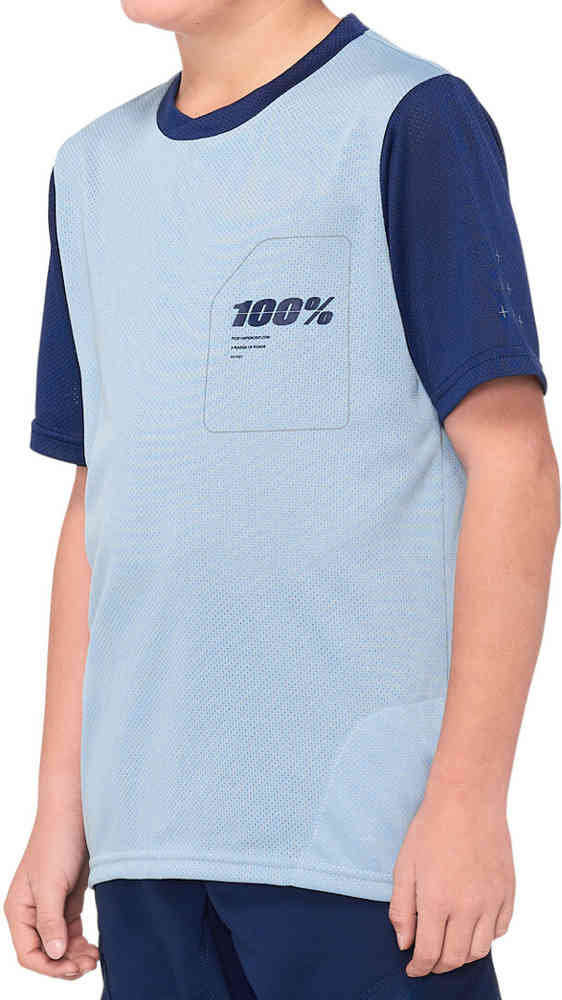 100% Ridecamp Youth Short Sleeve Bicycle Jersey