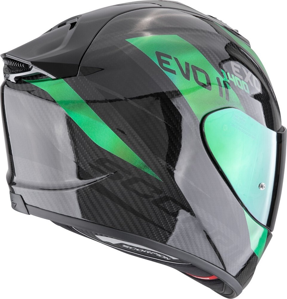 Scorpion EXO-1400 Evo II Carbon Air Platted Helmet