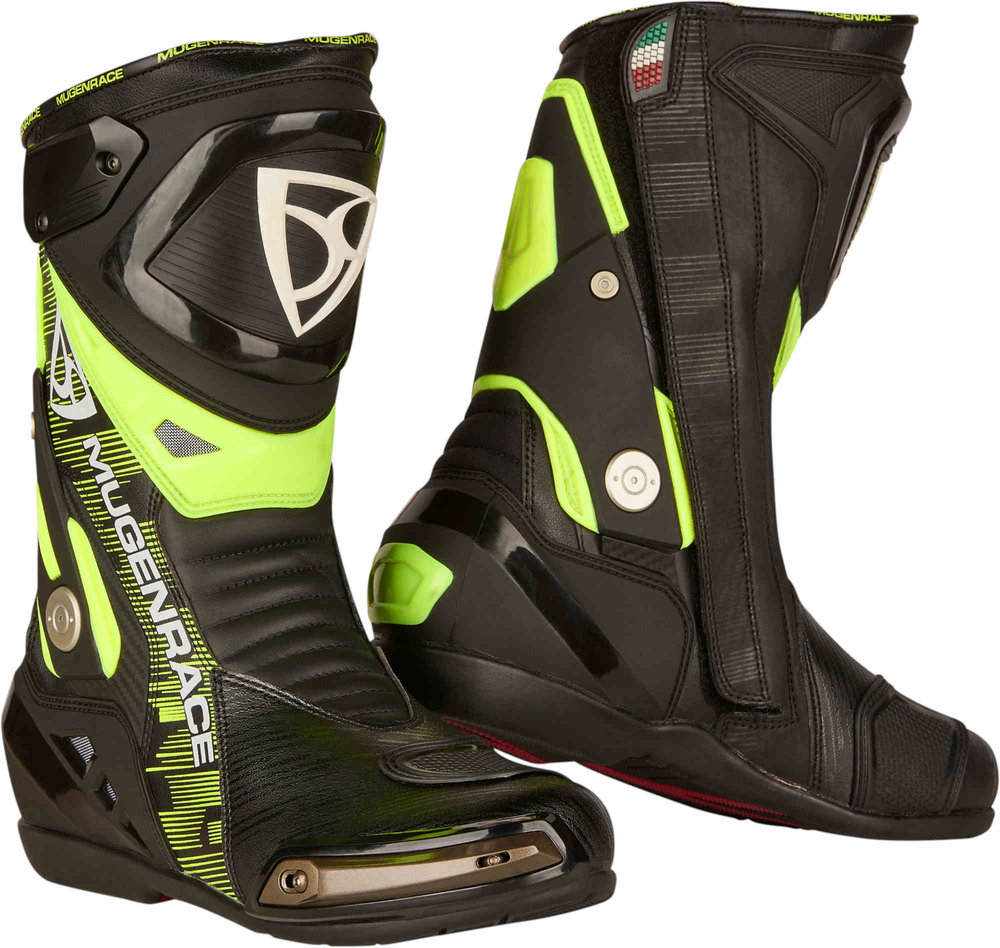 MUGENRACE Sphantom Plus perforated Motorcycle Boots