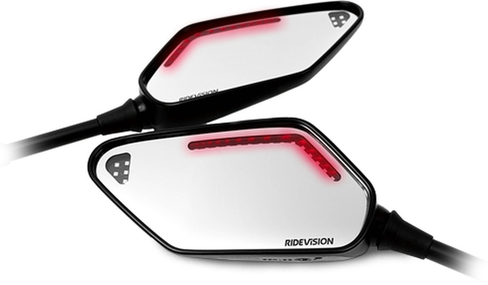 Ride Vision 2 Pro with LED Mirror Rider Assistance System