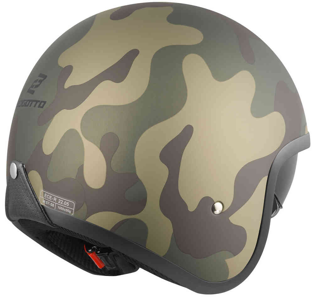 Bogotto V537 Camo Jet Helmet