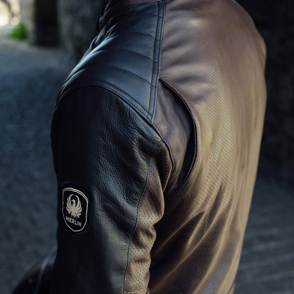 Merlin Chase II D3O Motorcycle Leather Jacket