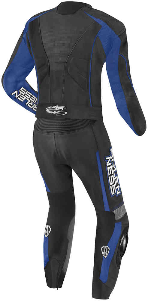 Arlen Ness Edge Two Piece Motorcycle Leather Suit