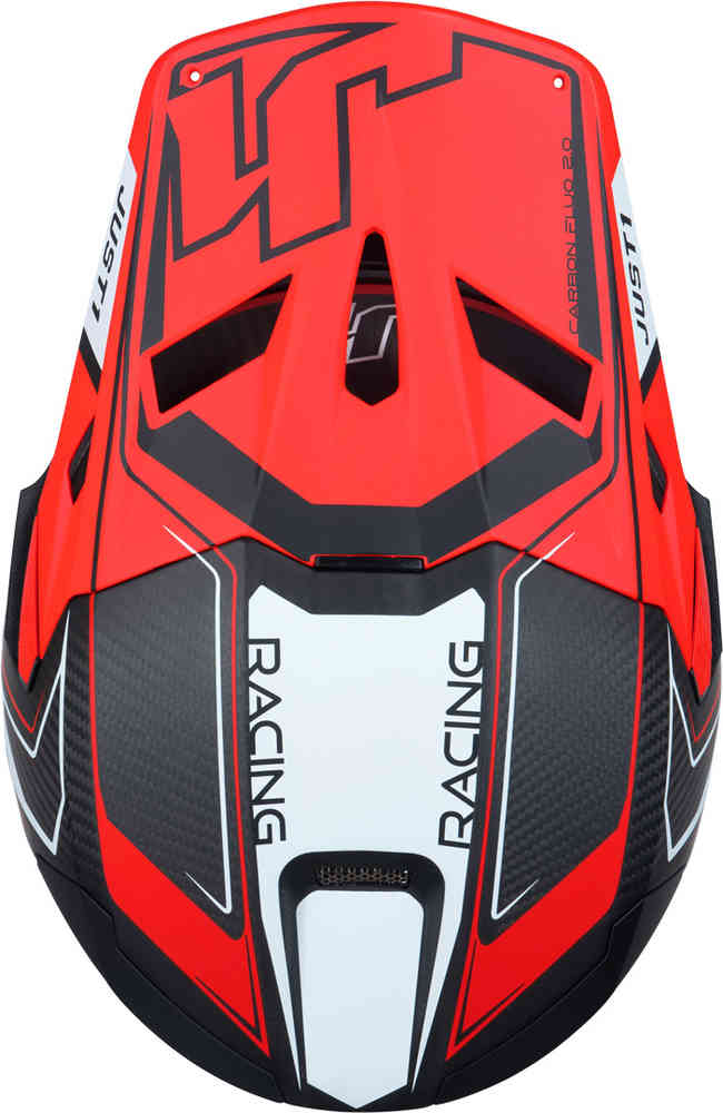 Just1 J22 Carbon Fluo 2.0 Motocross Helmet