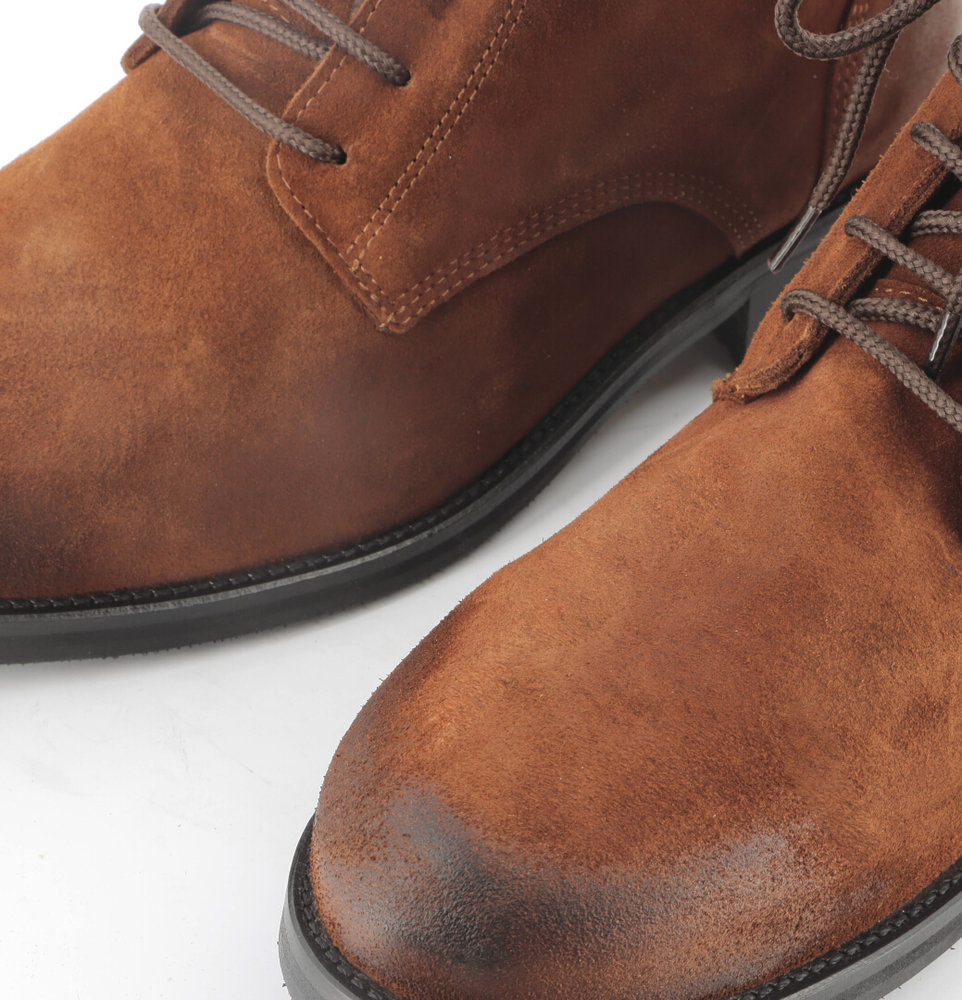 Helstons Deville Suede Motorcycle Boots