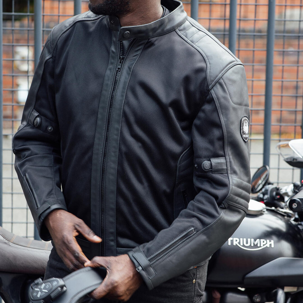 Merlin Rigger D3O Mesh Motorcycle Textile Jacket