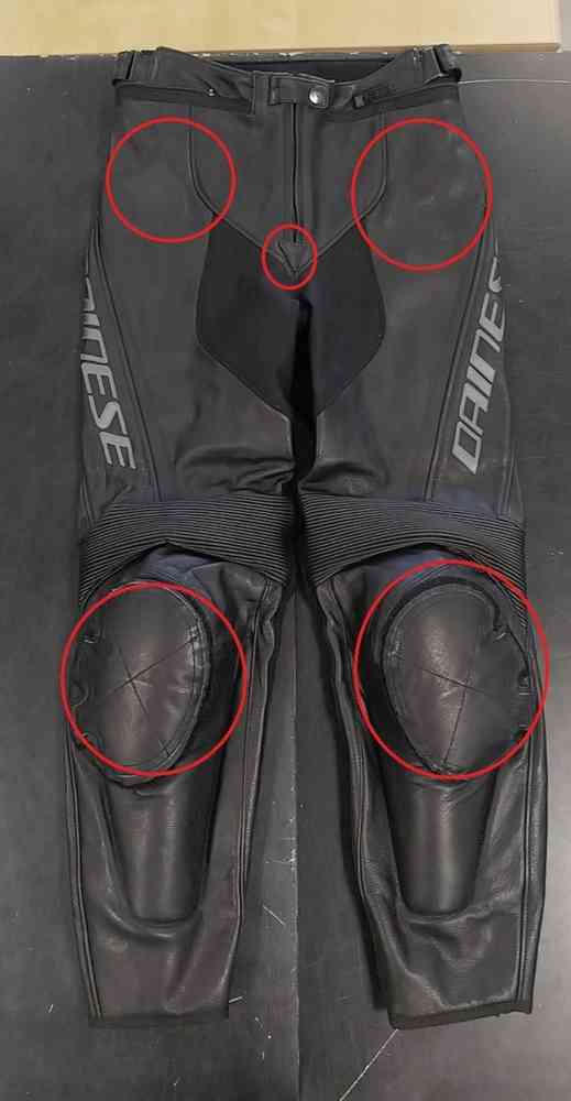 Dainese Assen ladies leather pants 2nd choice item