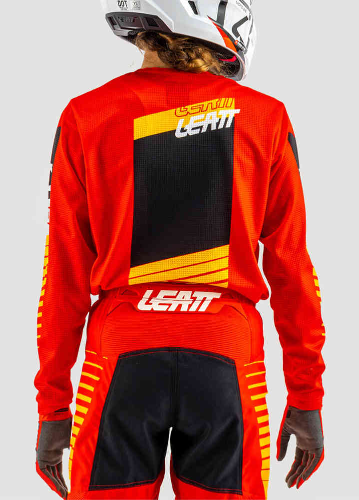 Leatt 3.5 Ride Kit Stripes Mini/Junior Motocross Jersey and Pants Set