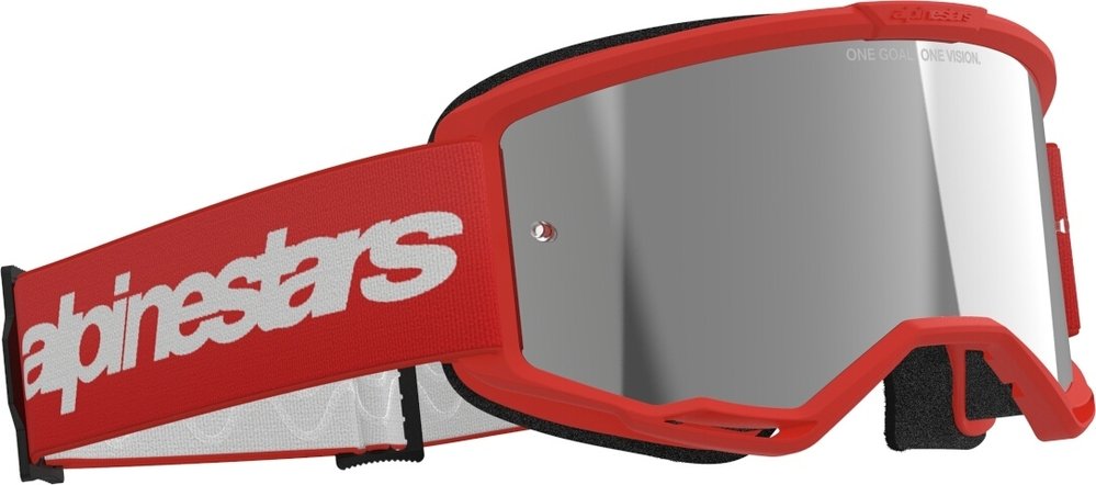 Alpinestars Vision 3 Wordmark Mirror Motocross Goggles