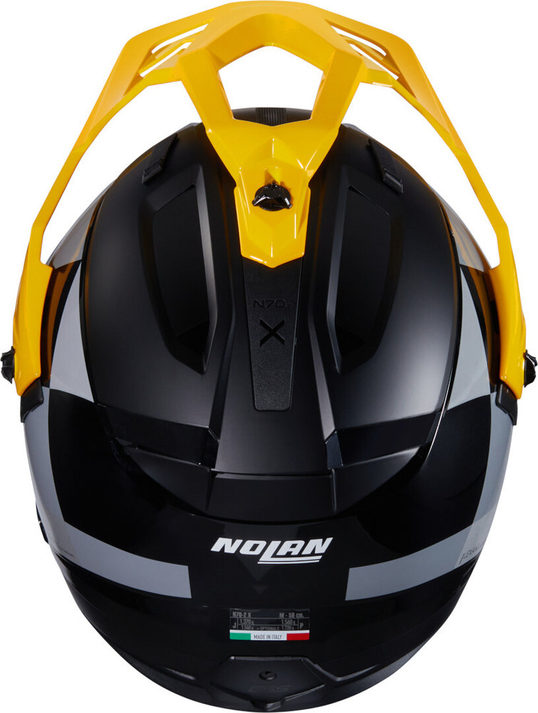 Nolan N70-2X 06 Ruvido N-Com Motocross Helmet