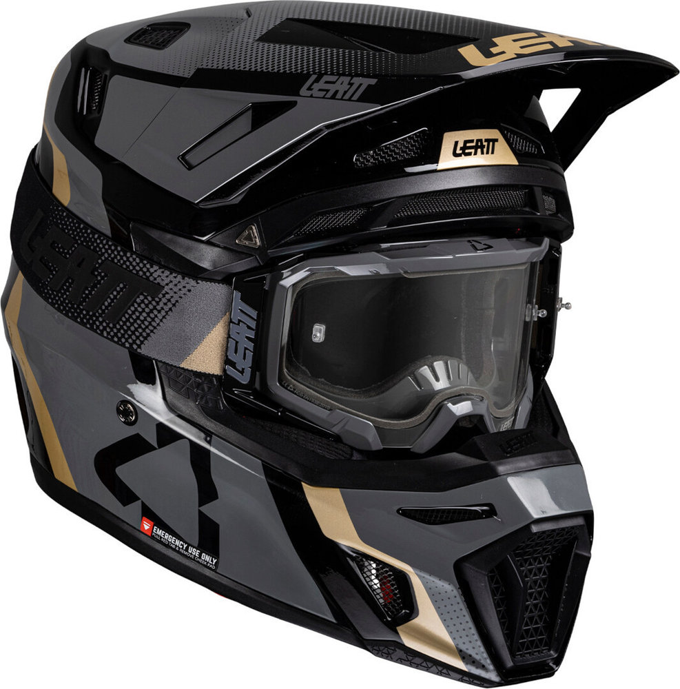 Leatt 8.5 2025 Motocross Helmet with Goggles