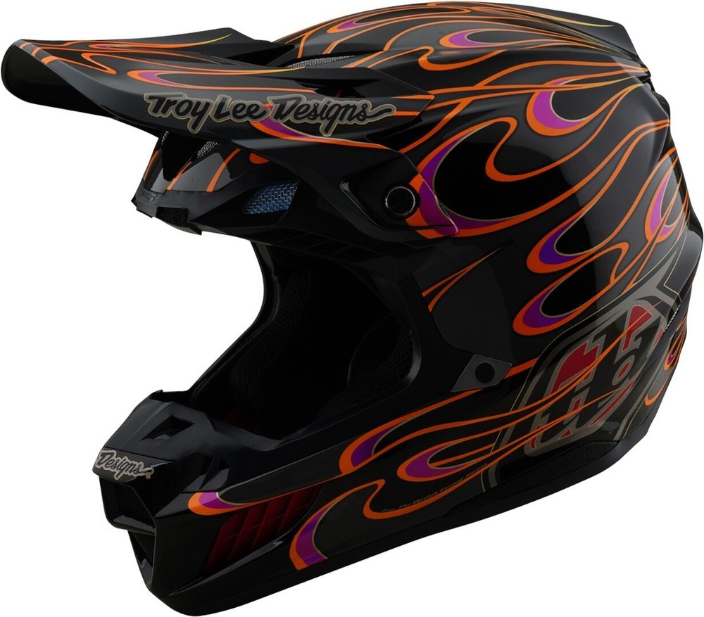 Troy Lee Designs SE5 Composite MIPS Torched Motoross Helmet