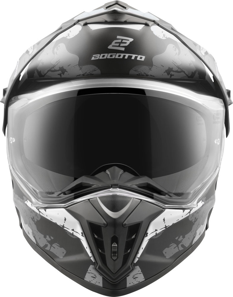 Bogotto FG-601 Sniper Fiberglass Enduro Helmet