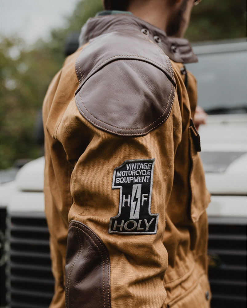 HolyFreedom Quattro Waxed Evo Motorcycle Textile Jacket