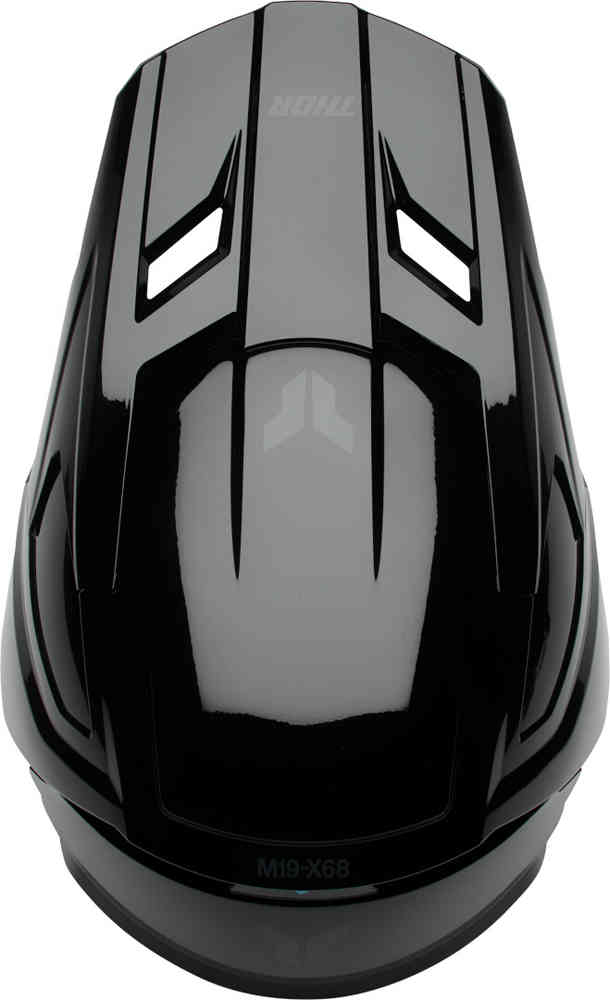 Thor Fleet Blackout Gloss Kids Motocross Helmet