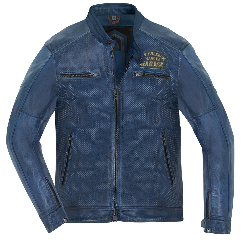 HolyFreedom Zero Summer perforated Motorcycle Leather Jacket