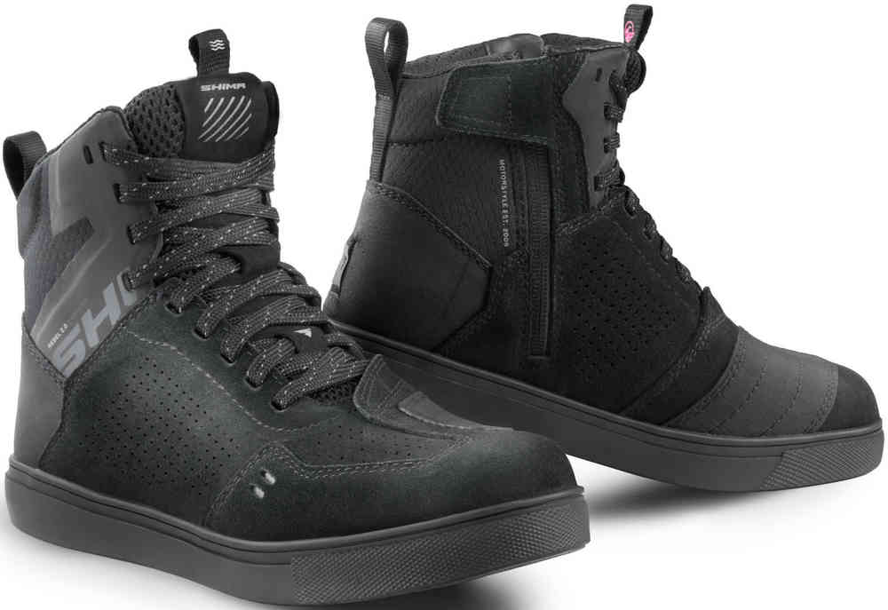 SHIMA Rebel Vented 2.0 perforated Ladies Motorcycle Shoes