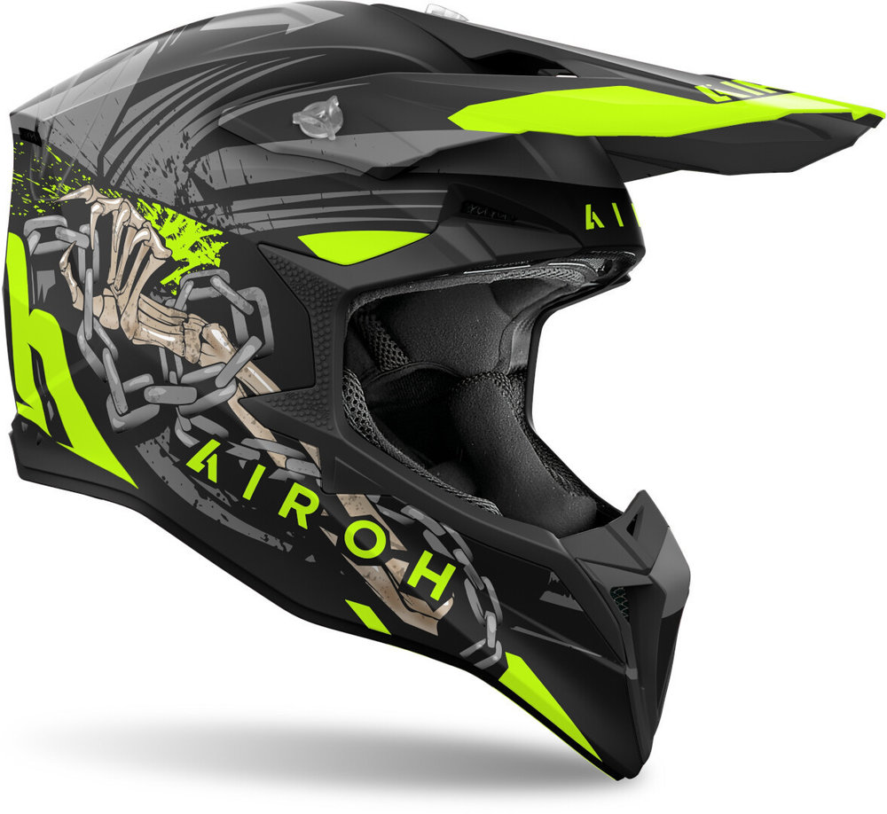 Airoh Wraaap Darkness Motocross Helmet