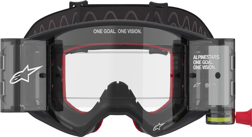 Alpinestars Supertech Corp Stripe Roll-Off Motocross Goggles
