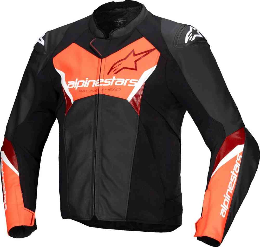 Alpinestars Faster V3 Motorcycle Leather Jacket