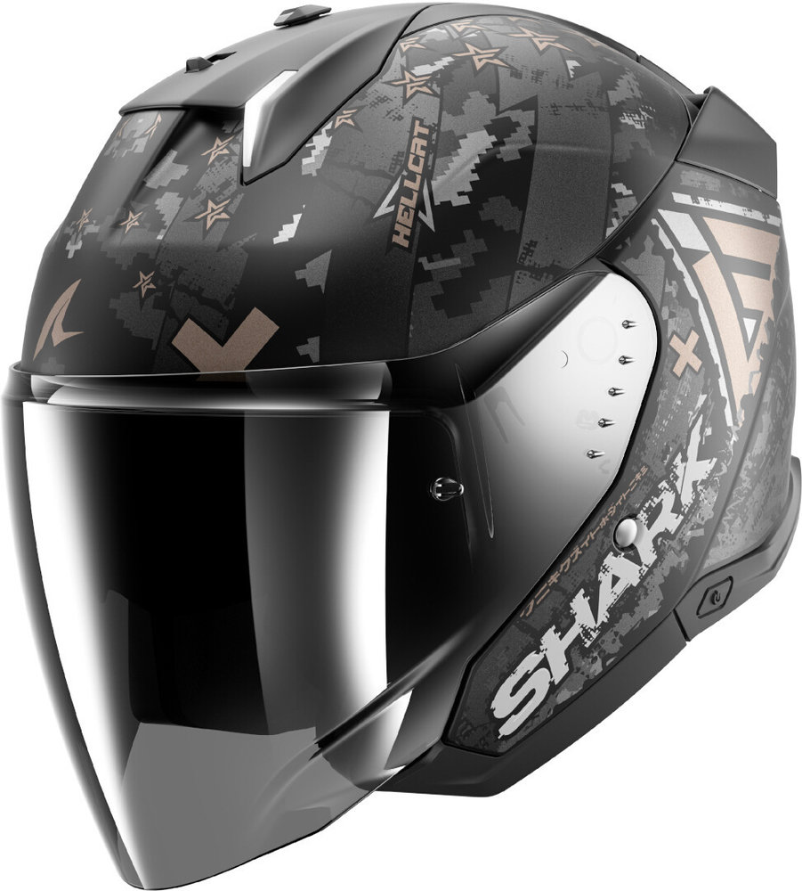 Shark Skwal i3 Jet Hellcat Jet Helmet