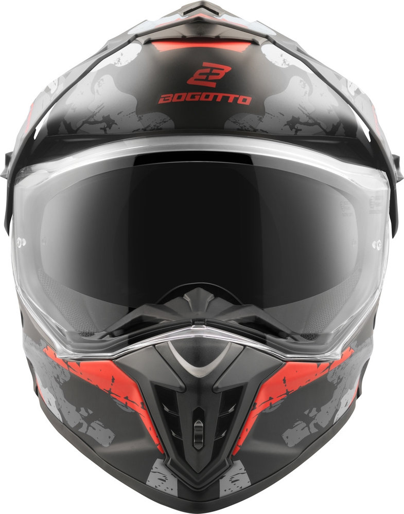 Bogotto FG-601 Sniper Fiberglass Enduro Helmet