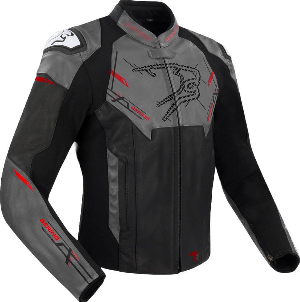 Bering Snap Motorcycle Leather/Textile Jacket