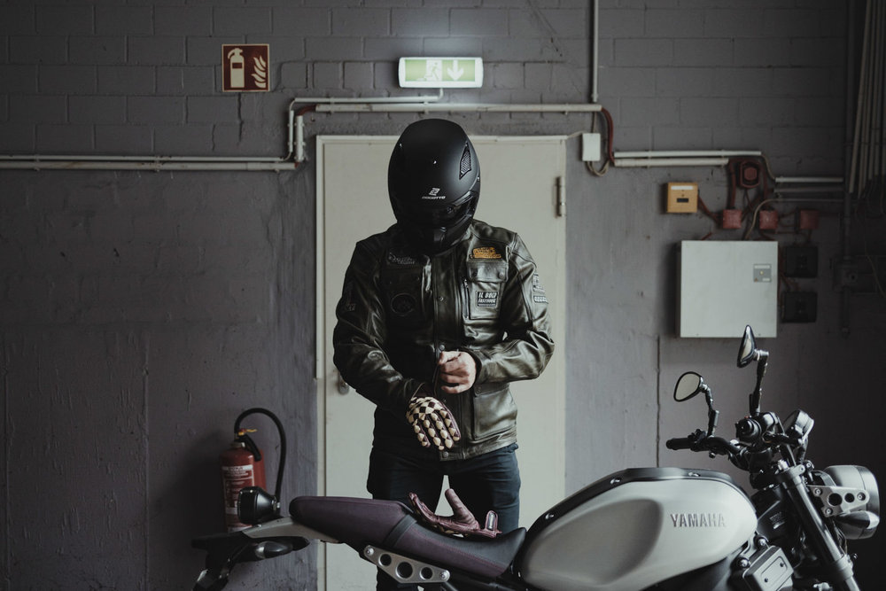 HolyFreedom Quattro Evolution Motorcycle Leather Jacket