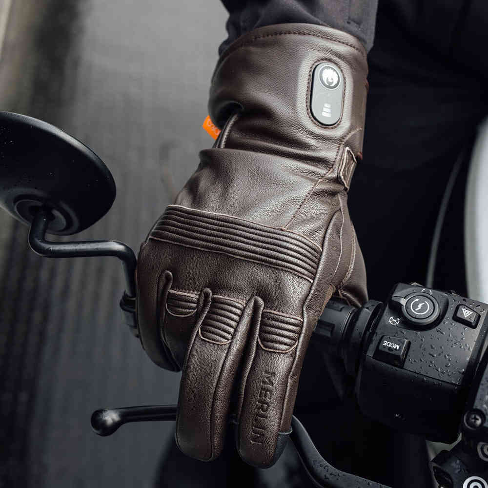 Merlin Minworth II D3O heated waterproof Motorcycle Gloves