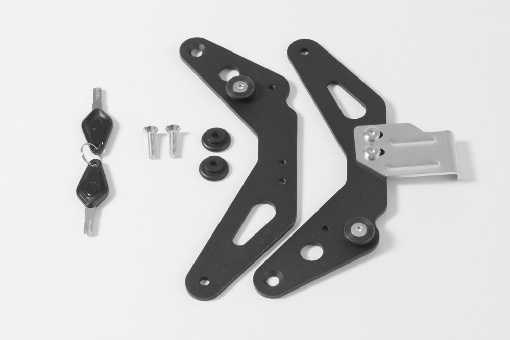 FC-Moto Terreno EVO Black 28 L Alu Side Case Set + Lock Cylinder Set