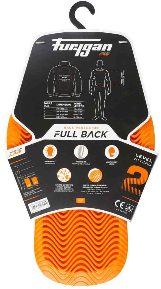 Furygan D3O Level2 Back Protector