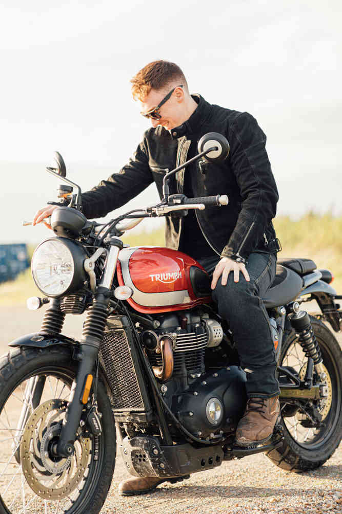 Merlin Miller Motorcycle Leather Jacket