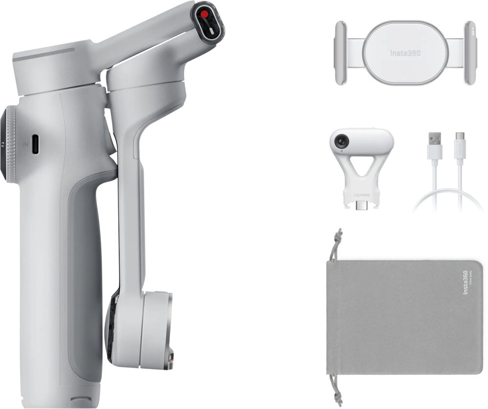 Insta360 Flow 2 Pro AI Tracker Bundle Smartphone Gimbal