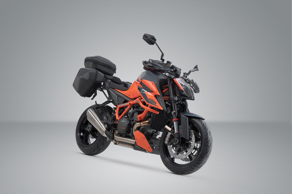 SW-Motech URBAN ABS top case system - Black. KTM 1290/1390 Super Duke R / Evo.