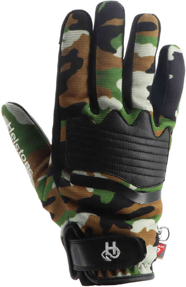Helstons Jazz Camo waterproof Motorcycle Gloves