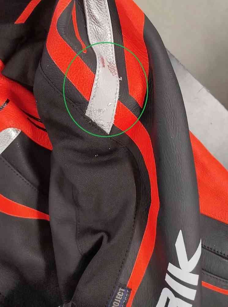 Berik Absolute Race motorcycle leather jacket  2nd choice item