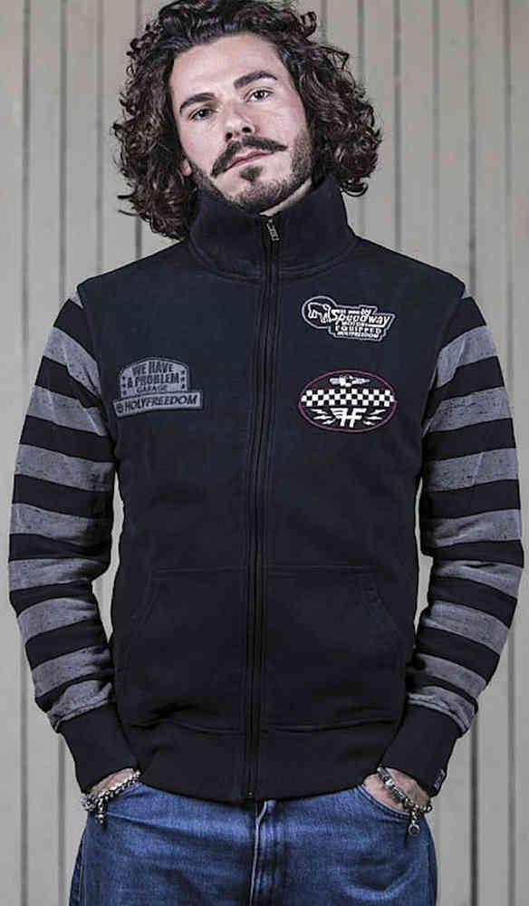 HolyFreedom Leather 2021 Zip Sweatshirt